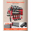 Support de rangement mural pour outils électriques 3 couches 4 supports de perceuse