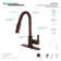 Kingston Brass Continental Single-Handle Pull-Down Kitchen Faucet