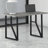  2 PCS Metal Furniture Legs Table Legs  Black
