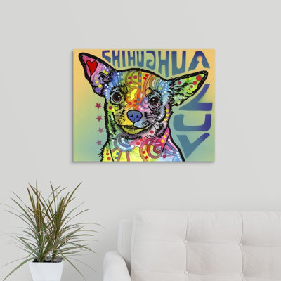 « chihuahua luv », impression