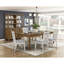 Ensemble de 2 chaises d'appoint Farmhouse