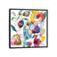 « coloured fleurs », reproduction sur toile-31294890-73205708-73205709