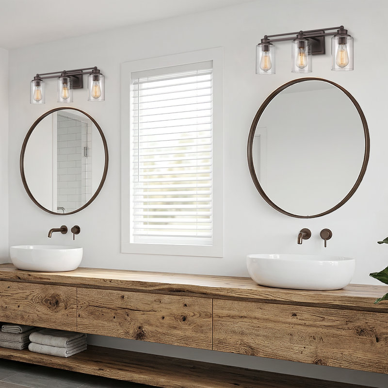 Éclairage pour salle de bain 3 lumières Somerford