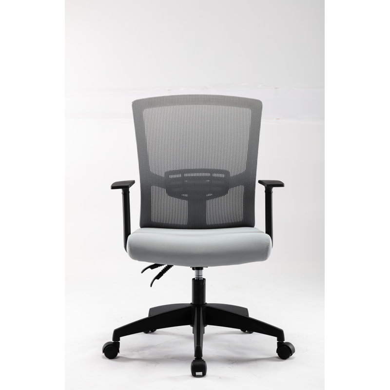 Chaise de travail en filet, Gris, Gris