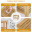 Tabouret de douche 20 po
