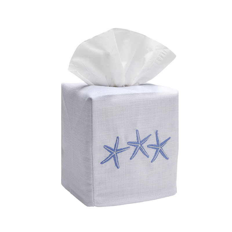 Tissue Box Cover, Blue