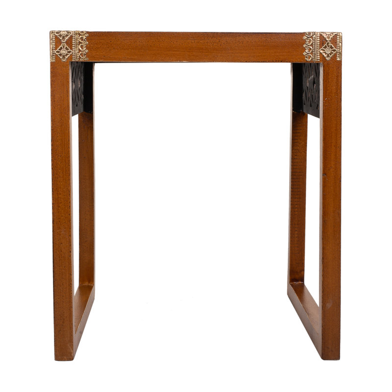 Norlanwell Solid Wood Sled Coffee Table