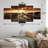 Cattle Silent Horizon I Animals Wall Decor
