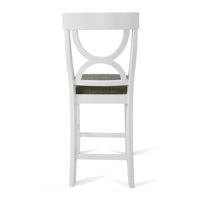 5-Pcs Counter Height Dining Set, Antique White/Grey