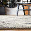 Tapis rétro en jute à tissage plat Goodsell-1186145110