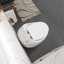 Toilette 1 pièce à chasse d'eau 1,28 GPF en blanc brillant