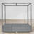57.62" Wicker Outdoor Patio Daybed-732955761