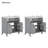 60" Modern Bathroom Vanity Set with Double Vanities (Separate)-648409895