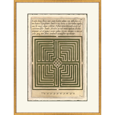 Green Garden Plans Giclee Print