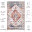 Tapis Arizona couleur rouille / beige-1457337511