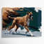 «Dogs Boxer», art mural sur toile noire-1891385842