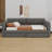 Upholstered Platform Bed With USB And 2 Drawers-1755964511