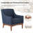 Arshanti Armchair With Solid Wood Legs-76353536