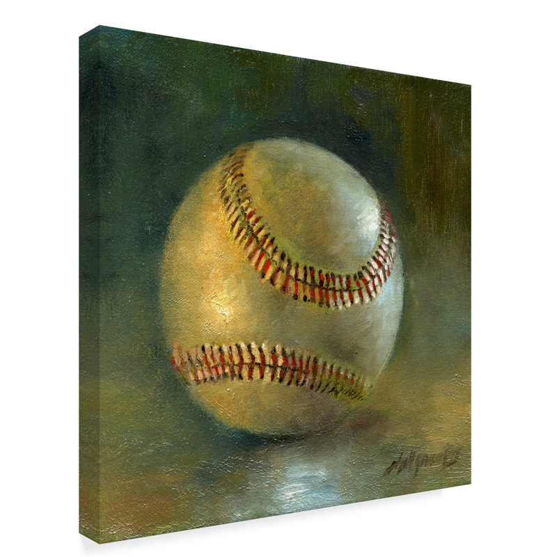 Hall Groat II Baseball 8 Gallery-Wrapped Canvas Art
