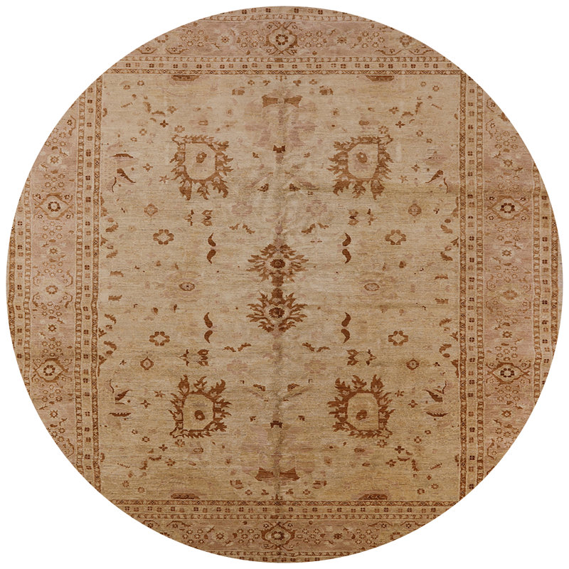Fenix Oriental Indoor Rug, Round 8'