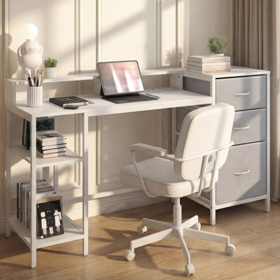 MDF Steel Computer Desk