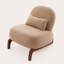 Fauteuil d'appoint Mid-Century de 28 pouces de largeur avec base et coussin pour petit espace-1454929567
