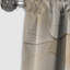 Beige minimalisme élégance en fleurs - rideau fleurs - rideau floral occultant en velours - 1 panneaux-107625773