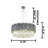 Transitional 12 Light Chrome Crystal Round Chandelier-158302513-181847044