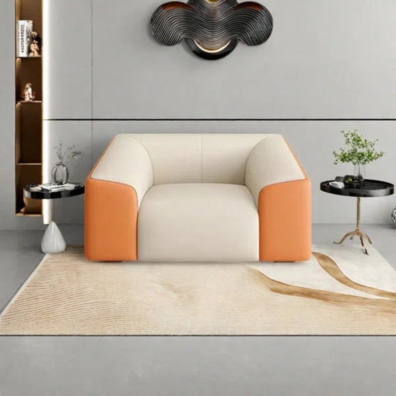 Fauteuil d'appoint léger et luxueux