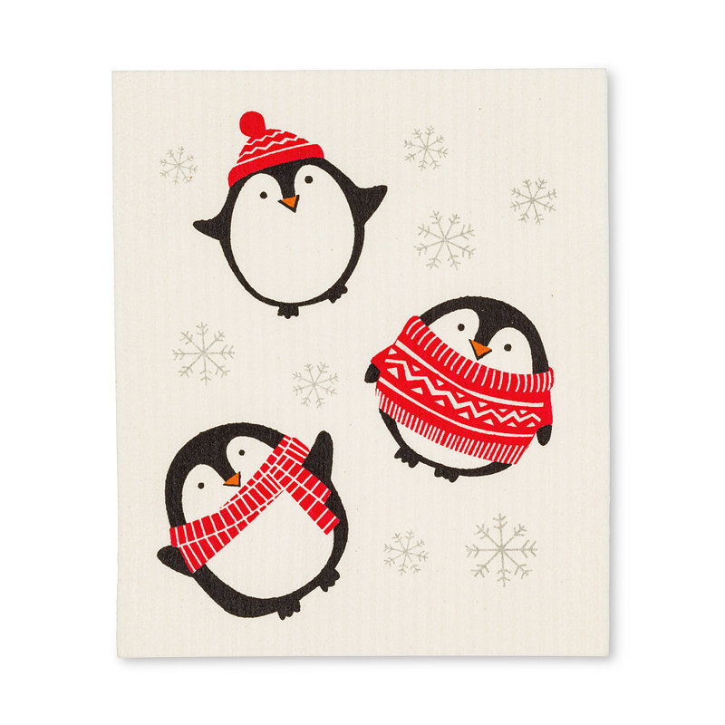 Linge à vaisselle Holiday Penguin