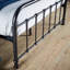 Timothea Vintage Style Metal Bed Frame - Black-83082995