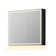 Pavone 28" Rectangular Frameless Surface-Mount LED Lighted Bathroom Mirror Medicine Cabinet