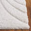 Geometric Shag 183cm X 244cm Area Rug