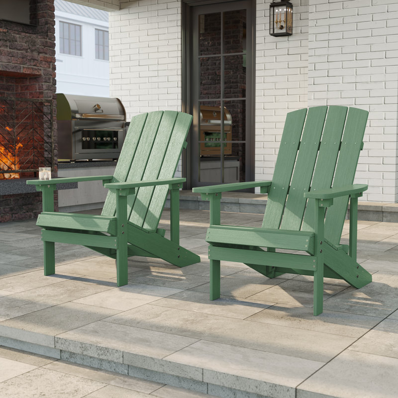 Fauteuil Adirondack de la collection SAMPS, Vert foncé
