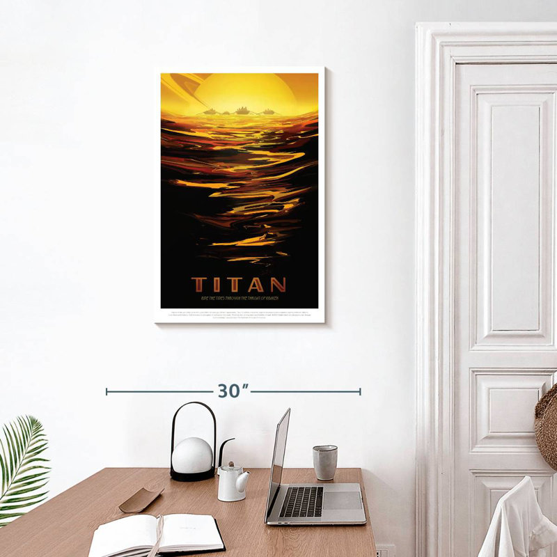 Oberle Titan Retro Print, 30" H x 20" W