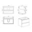 Meuble-lavabo moderne gris 30 po-43931430-43931433