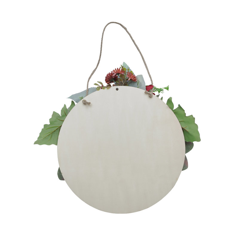 Faux Sunflower 40cm Wreath
