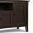 Warm Shaker 72"W Solid Wood Transitional TV Stand for TVs up to 80" with 4 Cabinets, 1 Drawer, and Flip-Down Compartment-825843499