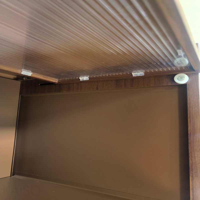 Armoire, métal, 57 po, espace de rangement, 57 po de hauteur, 4 portes rabattables, avec amplement