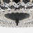 Ettinger 11.8" W 3-Light Metal and Crystal Drum Flush Mount