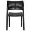 Popel Stacking Patio Dining Side Chair with Cushion-874762650