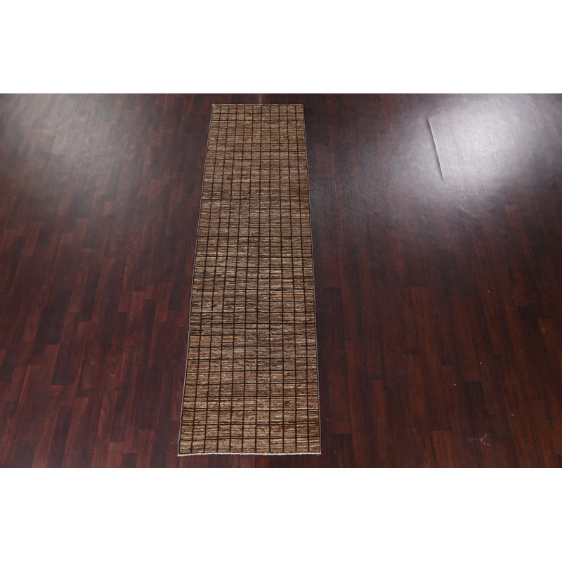 Tapis à carreaux Gabbeh 3 x 10