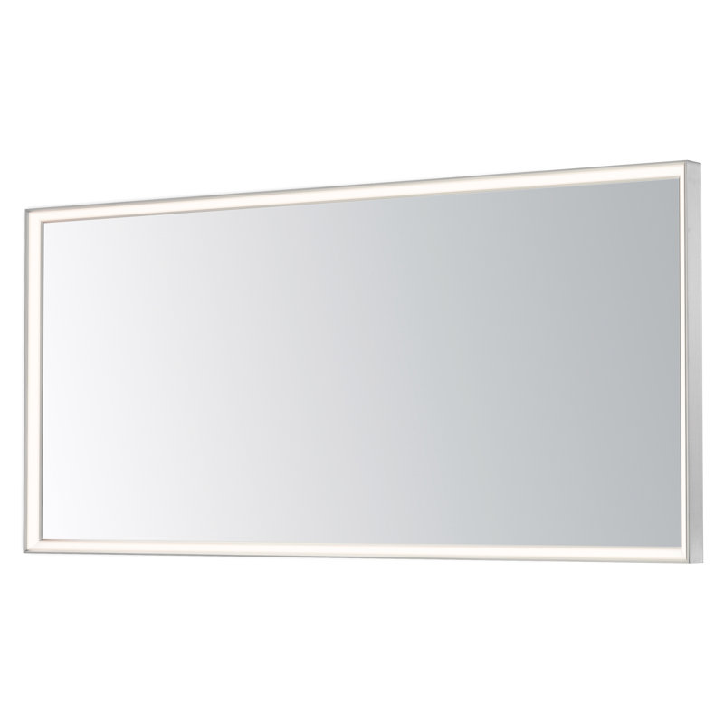 Bevel-LED Mirror, Silver, 28" x 60"