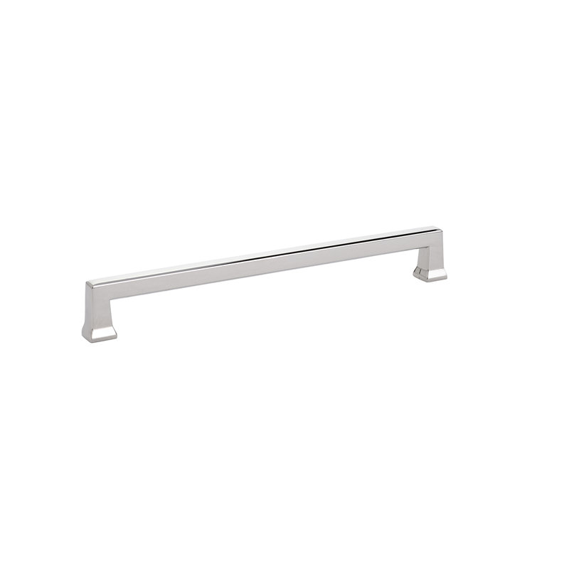 Alexander 8" Center to Center Bar Pull, Polished Nickel, 6"