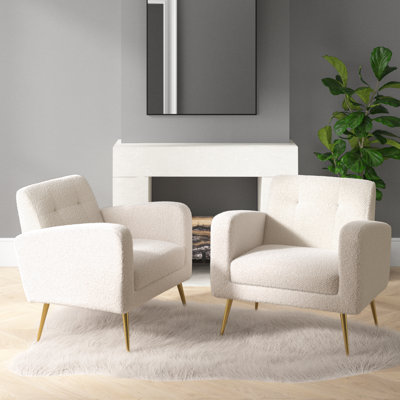 Alixon 29'' Wide Tufted Armchair