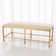 Quad Pod Bench w/Muslin Cushion