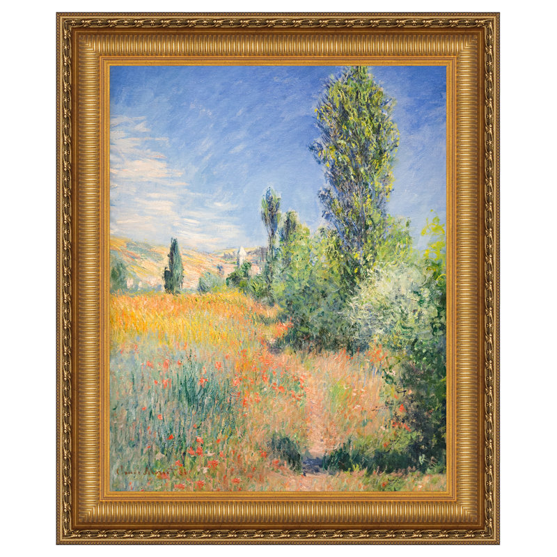 Paysage à l'île Saint-Martin, 1881, reproduction d'art sur toile, H 22,25 po x l 19,25 po