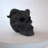 Refractory Materials Fireproof Imitated Human Fire Pit Skulls Gas Log For NG, LP Wood Fireplace, Firepit, Campfire, Halloween Decor, BBQ