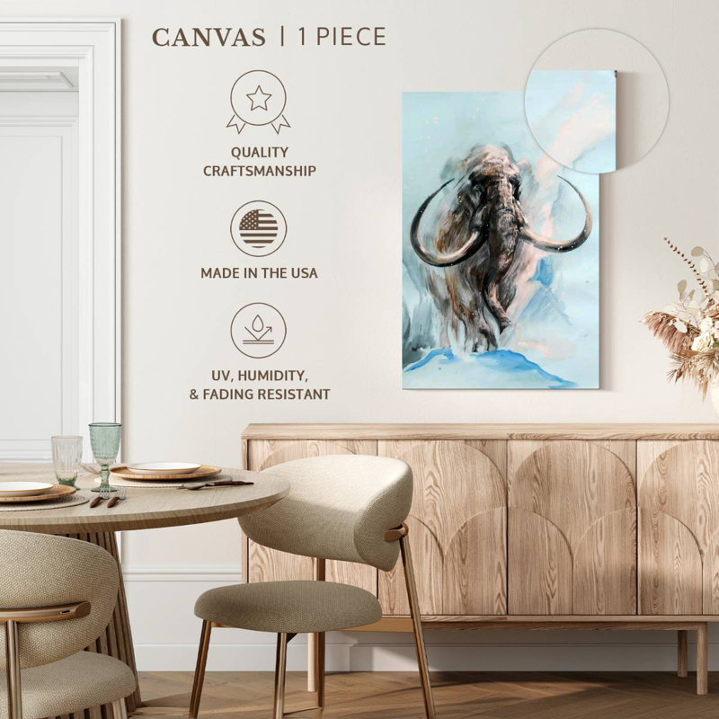 Brampt Mammoth, 36" H x 24" W