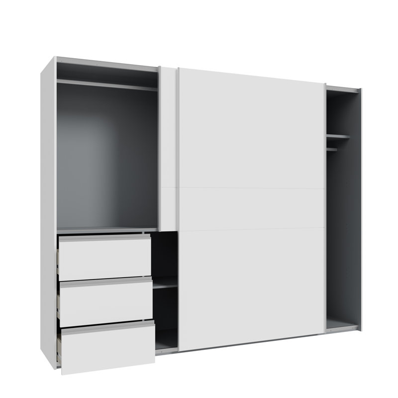 Rasaiah Manufactured Wood Wardrobe